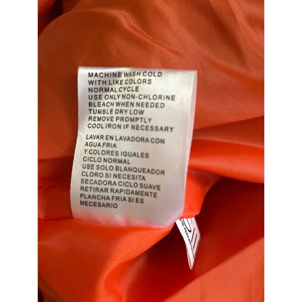 NFL Super Bowl XLIX Windbreaker Jacket Purple & Orange Quarter-Zip Pullover XXL